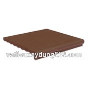 Gốm  Hạ long - Gạch bậc thềm màu Chocolate