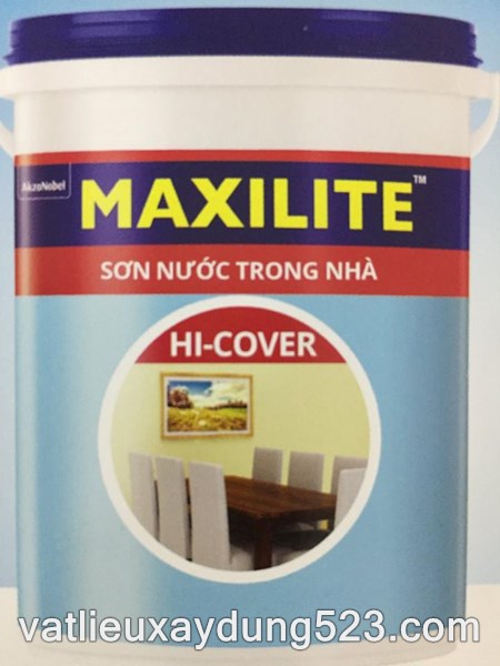 Sơn Nước Trong Nhà Maxilite  Hi-cover  18L