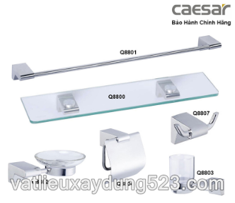  Bộ Phụ Kiện  Nhà Tắm CEASAR  Q8800 - A6