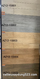 Gạch  gỗ lát nền Viglacera  15*90   AZ12 - 15903