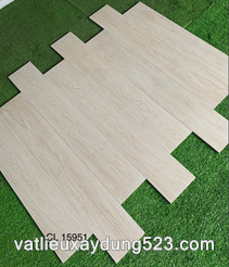 Gạch  gỗ lát nền Viglacera  15*90  CL15951