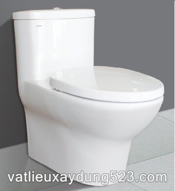 Bàn cầu 1 khối Viglacera V37M