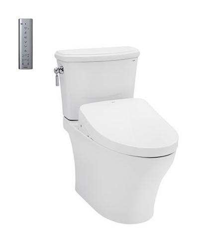  Bàn cầu  2 khối TOTO  CS986CGW12 nắp điện tử