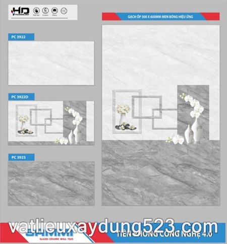 Gạch ốp tường SAMI giá rẻ 30*60 PC3923