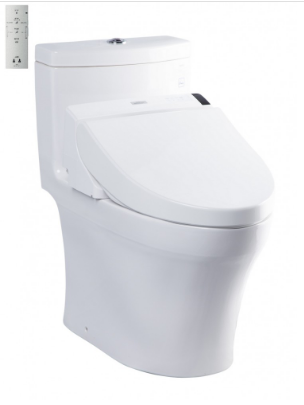 Bàn cầu 1 khối TOTO  MS889DRW6  nắp điện tử