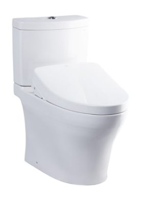 Bàn cầu  2 khối TOTO  CS769CDRW12 nắp điện tử