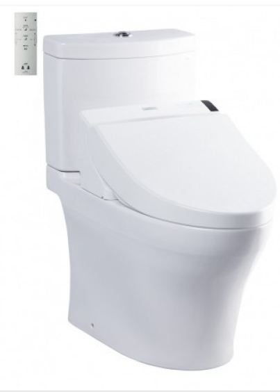 Bàn cầu 2 khối TOTO  CS769DRW6  nắp điện tử