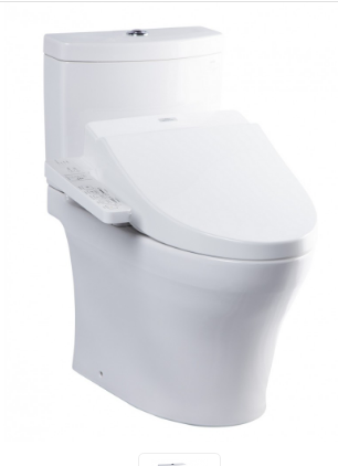 Bàn cầu 2 khối TOTO  CS769DRW7  nắp điện tử