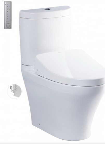 Bàn cầu 2 khối TOTO  CS818DW11  nắp điện tử