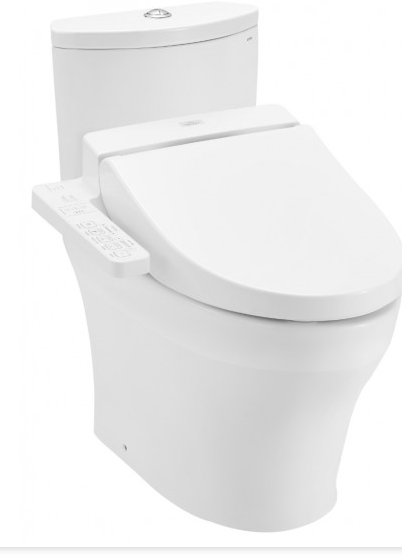 Bàn cầu 2 khối TOTO  CS838DW7  nắp điện tử