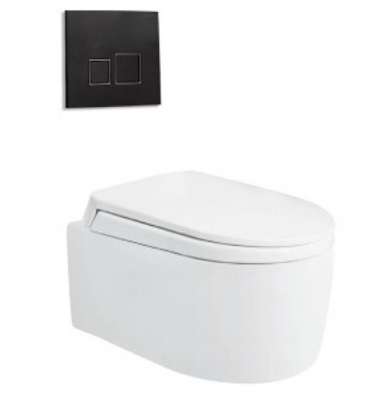 Bàn cầu két âm  (treo tường) Viglacera V55