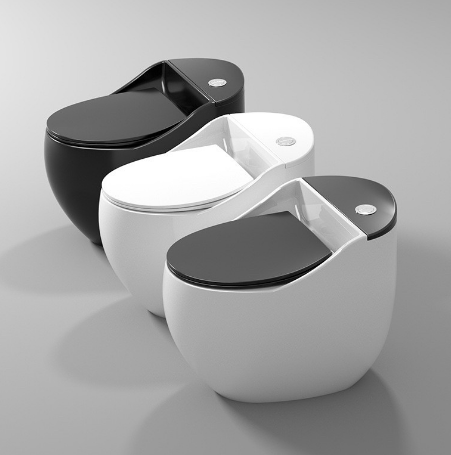 Bàn cầu  trứng 1 khối  nhiều màu