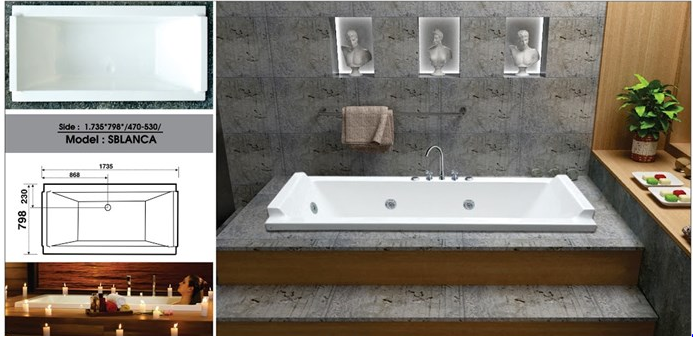 Bồn tắm nằm Việt Mỹ  17.5