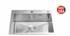 CHẬU RỬA CHÉN  INOX 304  KT5045