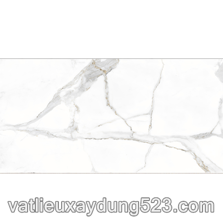 GẠCH LÁT NỀN ẤN ĐỘ 60 x 120 MARBLE WHITE