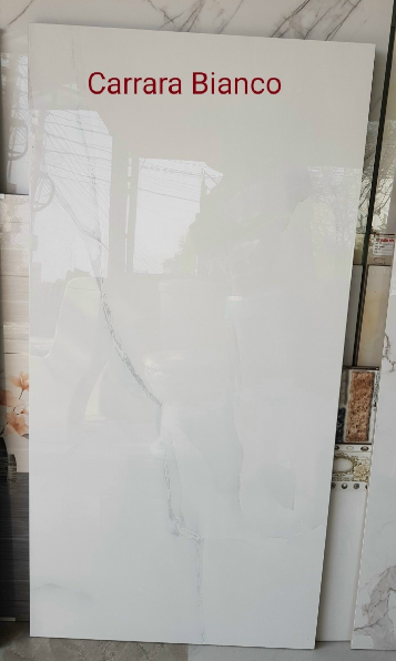 GẠCH ỐP LÁT ẤN ĐỘ 60 x 120  CARRARA BIANCO
