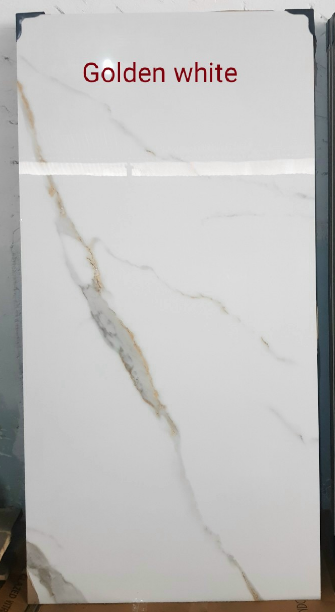 GẠCH ỐP LÁT ẤN ĐỘ 60 x 120  GOLDER WHITE