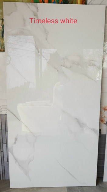GẠCH ỐP LÁT ẤN ĐỘ 60 x 120  TIMELESS WHITE