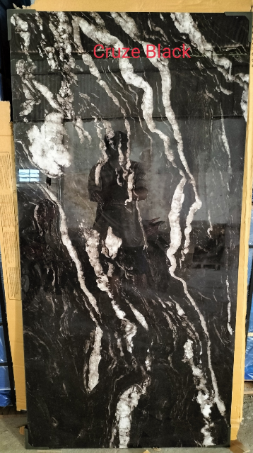 GẠCH ỐP LÁT ẤN ĐỘ  80 * 160  CRUZE BLACK