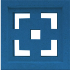 Gạch bông gió mỹ thuật Cube 