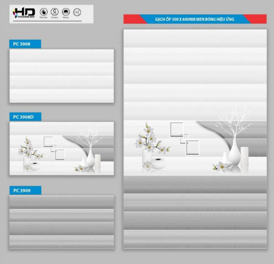 Gạch ốp tường SAMI giá rẻ 30*60  PC3909