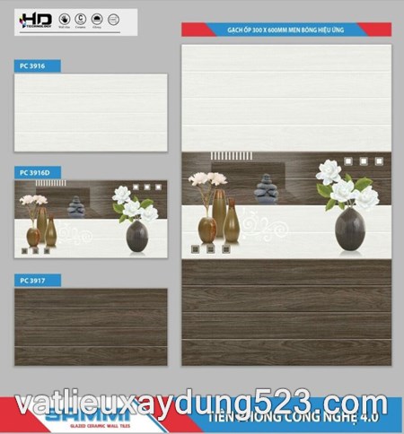 Gạch ốp tường SAMI giá rẻ 30*60 PC3916