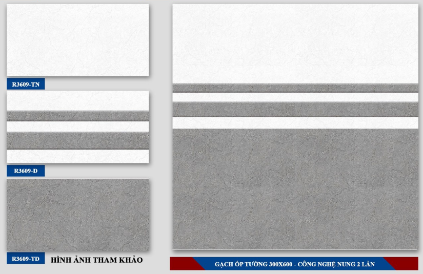 Gạch ốp tường giá rẻ 30*60 R3609