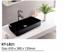  Lavabo đặt bàn chữ nhật  KT- LB21