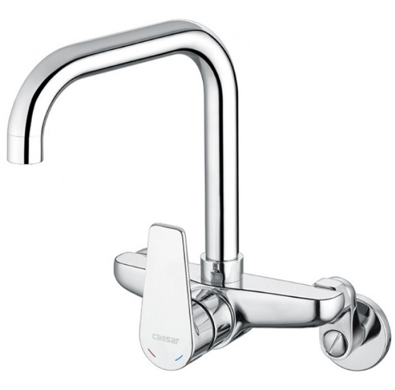 Vòi rửa chén nóng lạnh gắn tường  Caesar  K535C