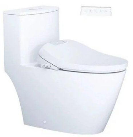 Bàn cầu kết hợp nắp điện tử Caesar C1363F - TAF610H