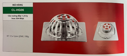 Cầu chắn rác  Inox 304 Nhật  CL-HG06