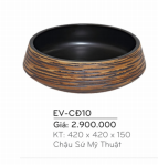 Chậu Sứ Mỹ Thuật EVEREST  EV - CĐ010