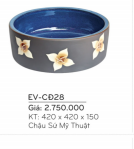 Chậu Sứ Mỹ Thuật EVEREST  EV - CĐ28