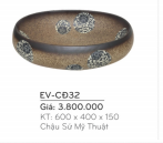 Chậu Sứ Mỹ Thuật EVEREST  EV - CĐ32
