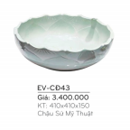 Chậu Sứ Mỹ Thuật EVEREST  EV - CĐ43