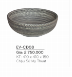 Chậu Sứ Nghệ Thuật EVEREST  EV - CĐ08