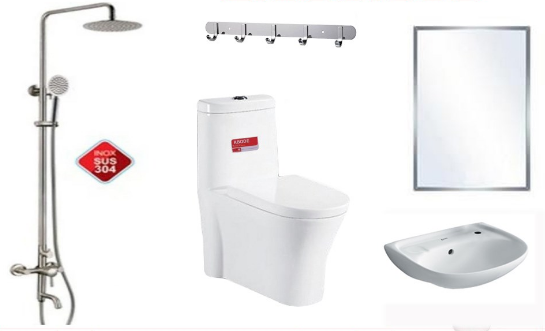 COMBO số 4 Thiết Bị Phòng tắm