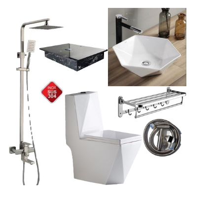 COMBO số 5 Thiết Bị Phòng tắm