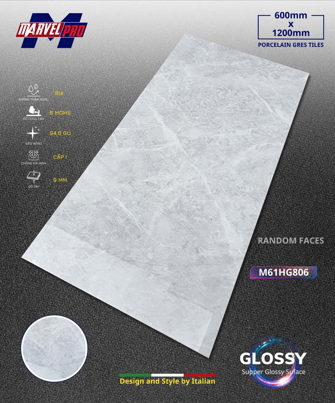 GẠCH APODIO 600*1200  M61HG806
