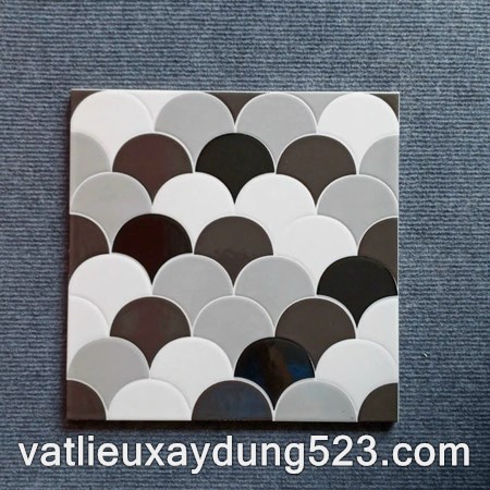 GẠCH BÔNG HOA VĂN VẢY CÁ