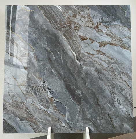 Gạch bóng kính khắc kim  80*80 mã  8905