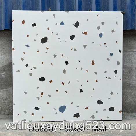 Click để xem hình đầy đủ GẠCH ĐÁ MÀI TERAZZO 60 * 60  DS6C01