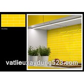 Gạch khắc kim  15 x 30  màu vàng