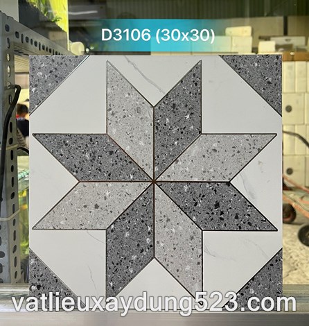 Click để xem hình đầy đủ Gạch khắc kim  30 * 30 mã  D3106