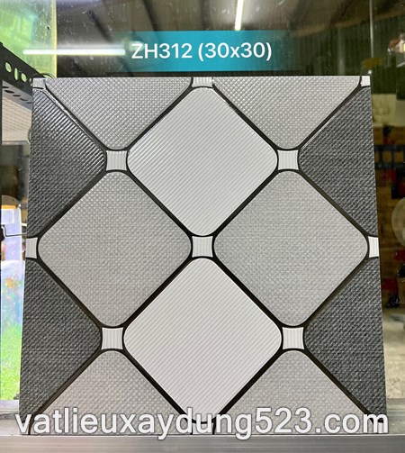 Gạch khắc kim 30 * 30 mã ZH312