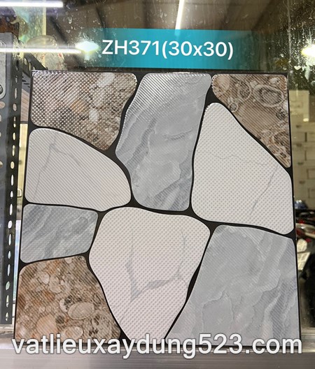 Gạch khắc kim 30 * 30 mã ZH371
