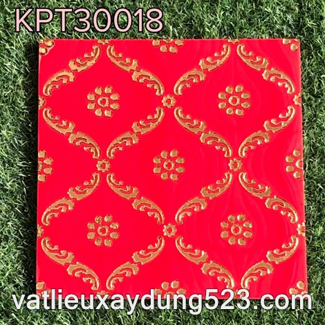 Click để xem hình đầy đủ Gạch khắc kim  30 x 30 mã  KPT30018