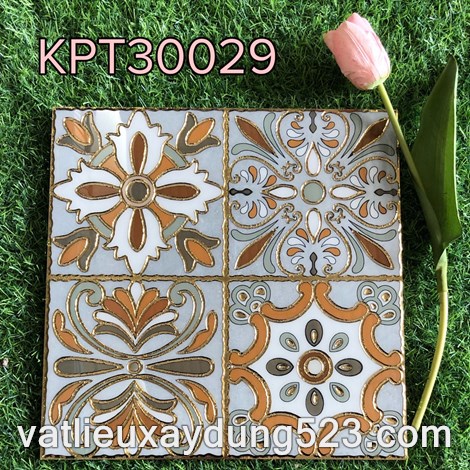 Click để xem hình đầy đủ Gạch khắc kim  30 x 30 mã  KPT30029