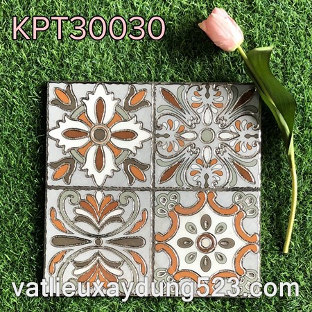 Gạch khắc kim 30 x 30 mã KPT30030