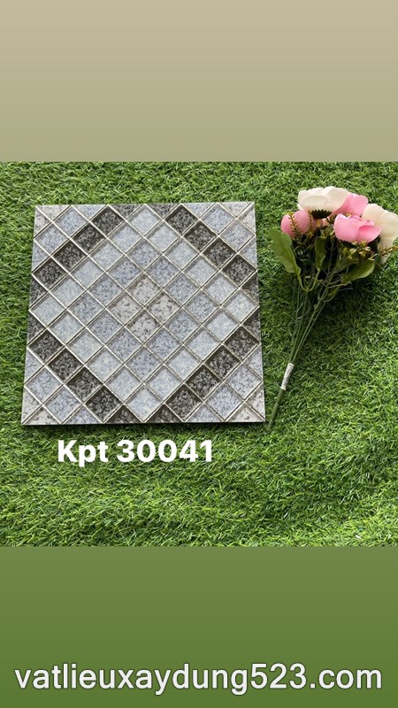 Gạch khắc kim 30 x 30 mã KPT30041